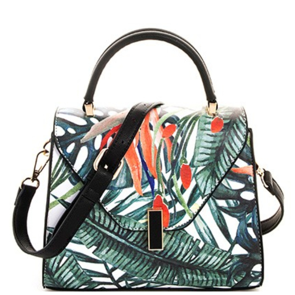 Black Jungle Handbag